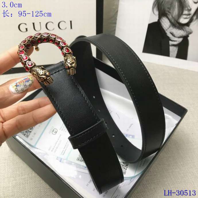 Picture of Gucci Belts _SKUGuccibelt30mm95-125cm8L124513
